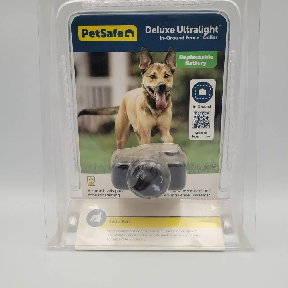 Petsafe Deluxe Ultralight In-Ground Fence Receiver Collar PUL-275 *NEW* Sealed